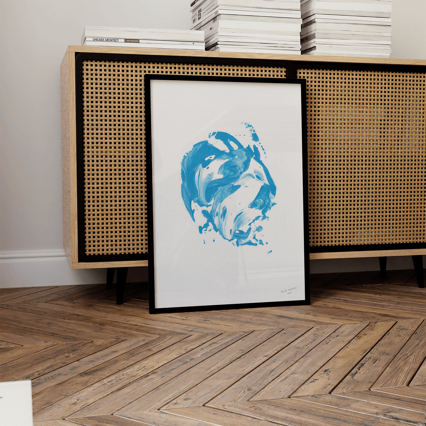 Serene Blob - Art Print | Sawahood