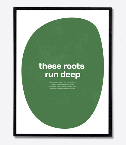 Olive This Trio – Set of 3 Olive Tree Poster Prints | Sawahood