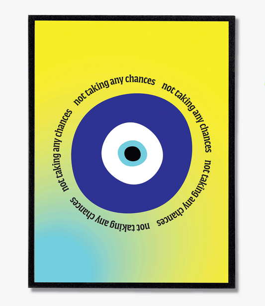 Not Taking Any Chances by Tiffany Murr – Poster Print | Sawahood